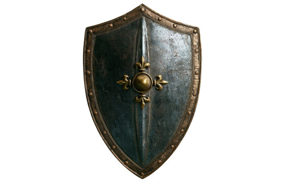 Weathered Medieval Knight Shield