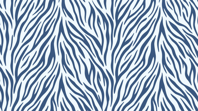 Refreshing striped pattern with watercolor fill. Seamless zebra pattern, animal print. Animal fur texture background.Eps10
