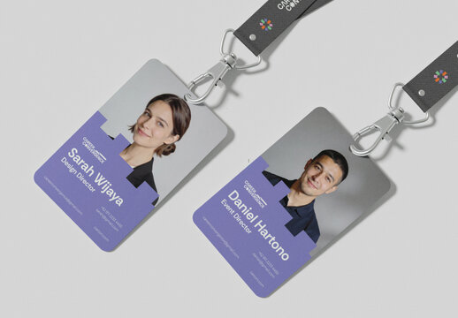 ID Card Mockup