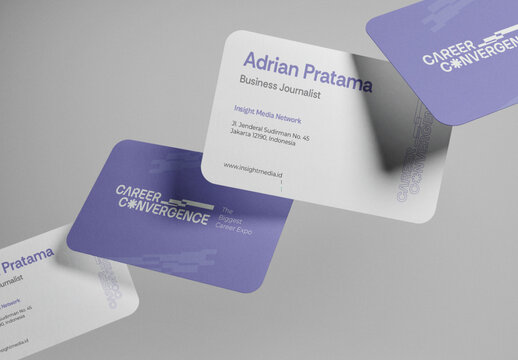 Floating Business Card 