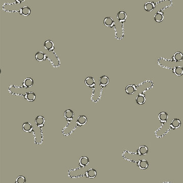 seamless pattern justice handcuffs cartoon. handcuff prison, jail handcuffs, punishment hand justice handcuffs sign vector