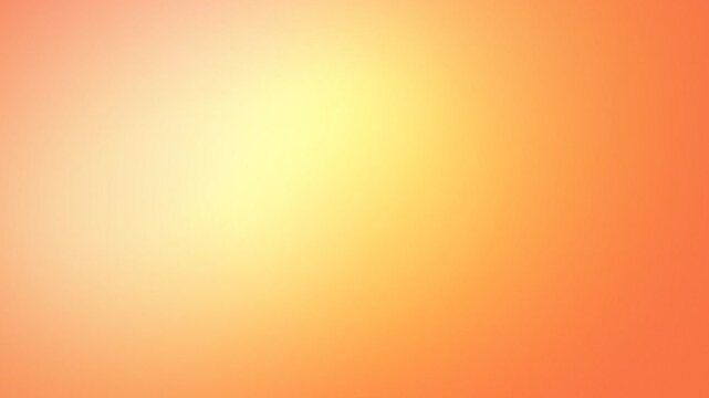 Soft warm orange and yellow gradient abstract background