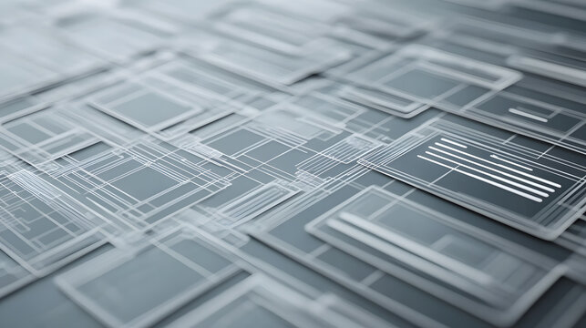 Website wireframe showing user navigation, layout planning, interface structure, and a UX.