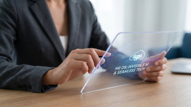 Using a transparent interface to manage seamless HR systems and employee wellness tools.