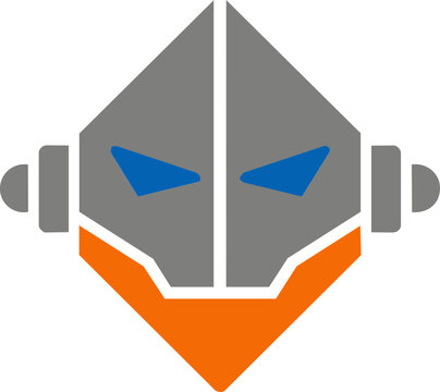 Mechanic robot avatar icon