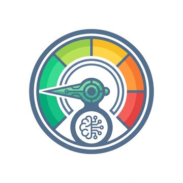 AI Risk Scoring Actuarial Gauge Logo