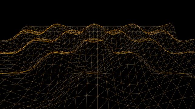 abstract background with glowing lines