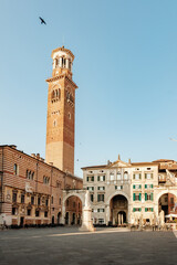 Obraz premium Exploring the historical charm of verona, italy iconic landmark