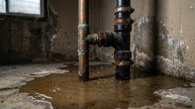 Sewer obstruction leading to basement water problems