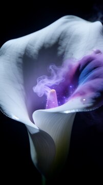 white calla lily