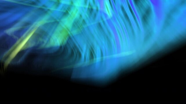 Aurora Enchanted Glow Green and Blue