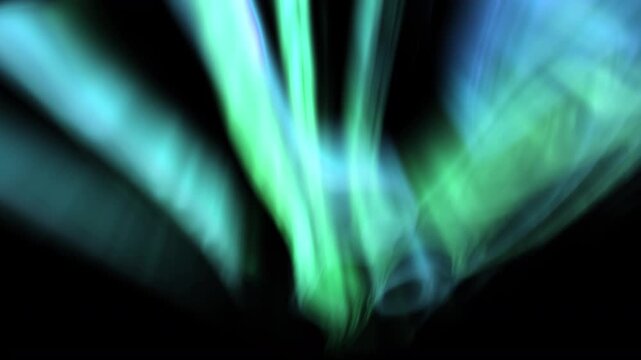 Aurora Luminescence Animation Green and Purple