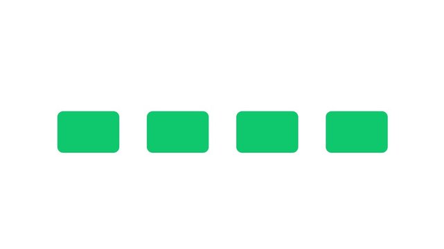 multiple choice box selection quiz with countdown and correct answer check mark, wrong answer cross reveal animation.
