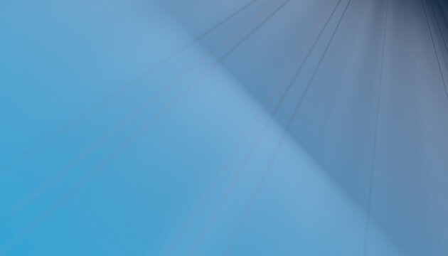 Abstract blue gradient background with smooth light and shadow effects