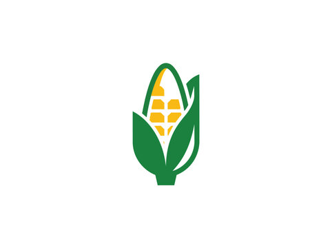 Minimalist corn logo design 20260910014813