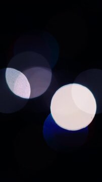Defocused blurry lights background