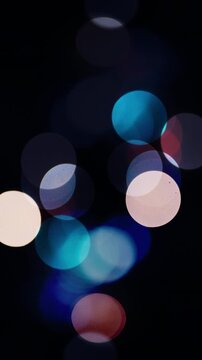 Defocused blurry lights background