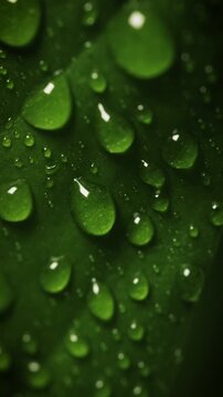 Close up of water droplet on plant