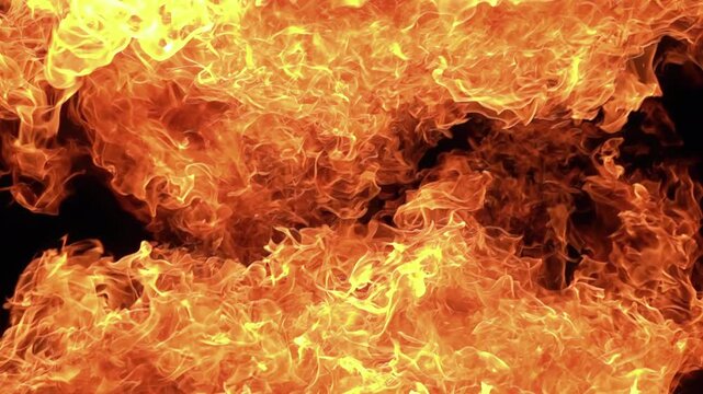 Brilliant Inferno in Slow Motion 480fps