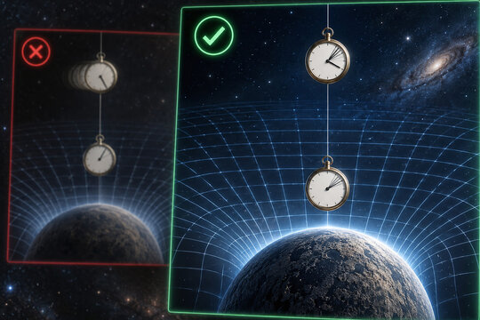 Gravitational Time Dilation Corrected Scientific Clock Comparison