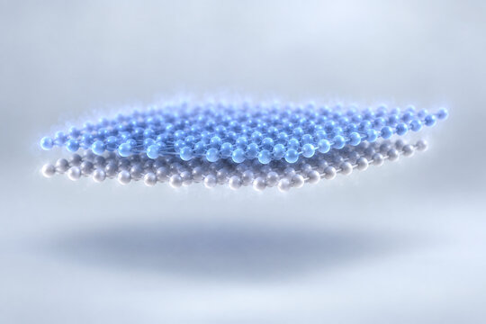 Levitating Ultracold Atomic Layers in Quantum Motion