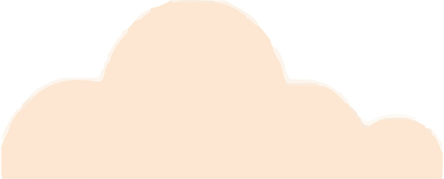 cloud, clouds, cloud banner, cloud border, cloud frame, cloud template, sky, atmosphere, weather, fluffy, soft, beige, cream, pastel, light brown, minimal, simple, clean, cumulus, overcast, vapor, mis