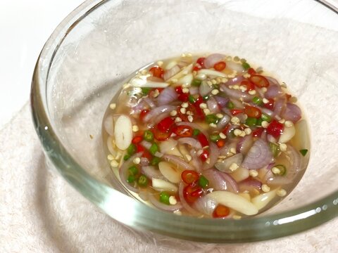 Thai dipping sauce - Prik Nam Pla