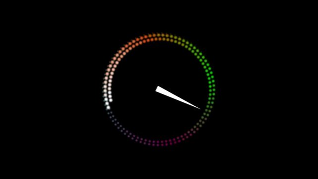 Rotating Pointer Loading Circle Animation