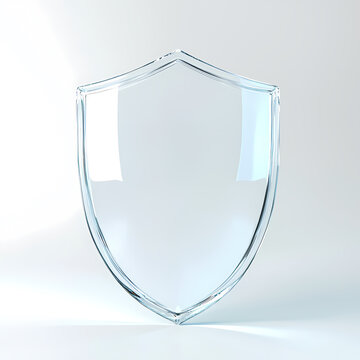 Transparent Shield Icon Design