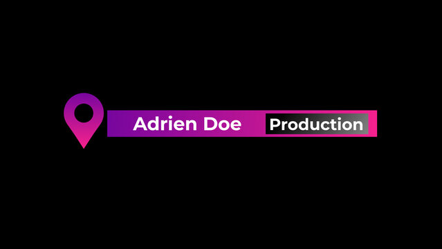 Location Lower Third 9