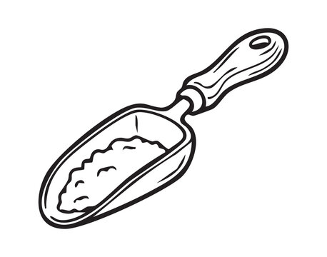 Handcrafted wooden scoop designed for precise coffee measurement rituals. Traditional wooden measuring tool featuring textured handle for accurate coffee portioning and rustic kitchen appeal