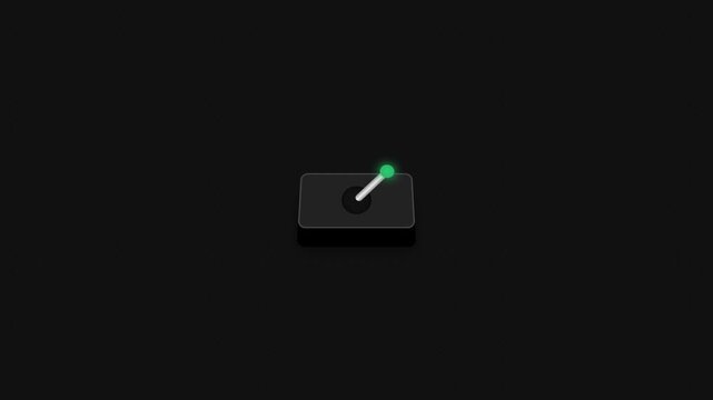 Switch On Off Toggle Button Motion Graphic