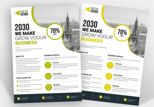 Business Grow Flyer Template