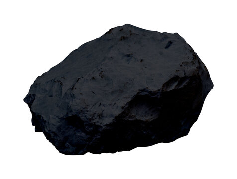 coal isolated on white background