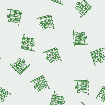 timeboxing time management line seamless pattern timeboxing time management thin line illustration