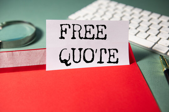 Free Quote text message with calculator