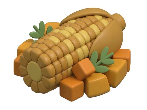 Delicious roasted corn and squash medley garnished with fresh herbs for a harvest feast
