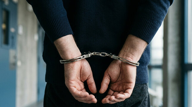 Person Handcuffed, Justice System, Crime Scene, Arrested Suspect