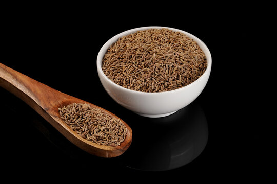 cumin seeds in a bowl