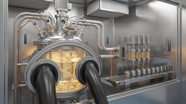 Lithium Battery Electrolyte Manufacturing System in Dry Room with Mixing Reactor and Precision Filling Equipment
