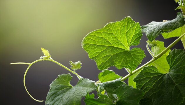 Leafy Melothria Scabra Aka Mouse Melon Cucamelon Plant