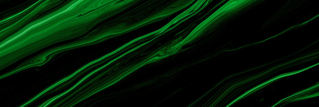 Black green marble oil ink liquid swirl texture for do ceramic counter dark abstract light background tile marble natural for interior decoration and outside.