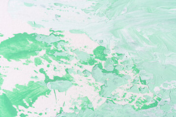 Fototapeta premium Green artistic background for eco and sustainable branding.