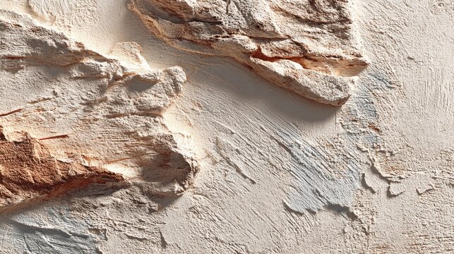 light cream abstract plaster surface, subtle texture depth, minimal indoor studio background 