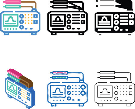 test equipment tool work color icon vector. test equipment tool work sign. isolated multipack symbol illustration