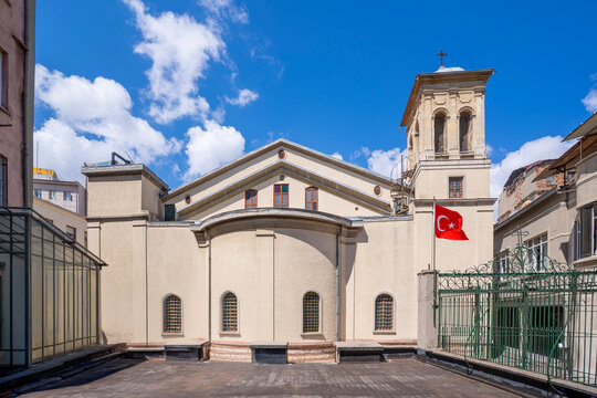 The Panayia Isodion church view in Istanbul, Turkey