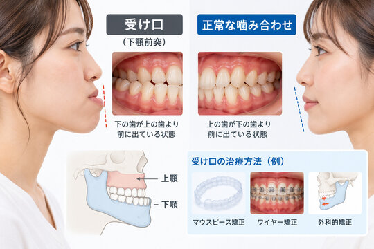 受け口・下顎前突・歯科矯正