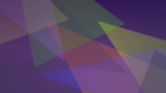 Abstract background with overlapping geometric triangles in soft purple and blue colors for modern design projects and digital presentations