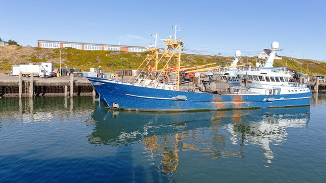 Fischkutter im Hafen von H&ouml;rnum auf Sylt