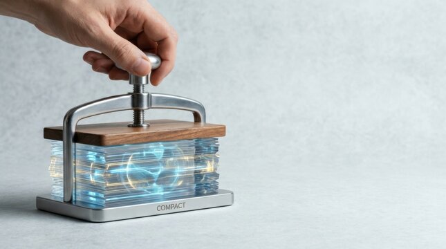 Person opening a toaster to illustrate ai model compression reducing size of complex model while retaining capability